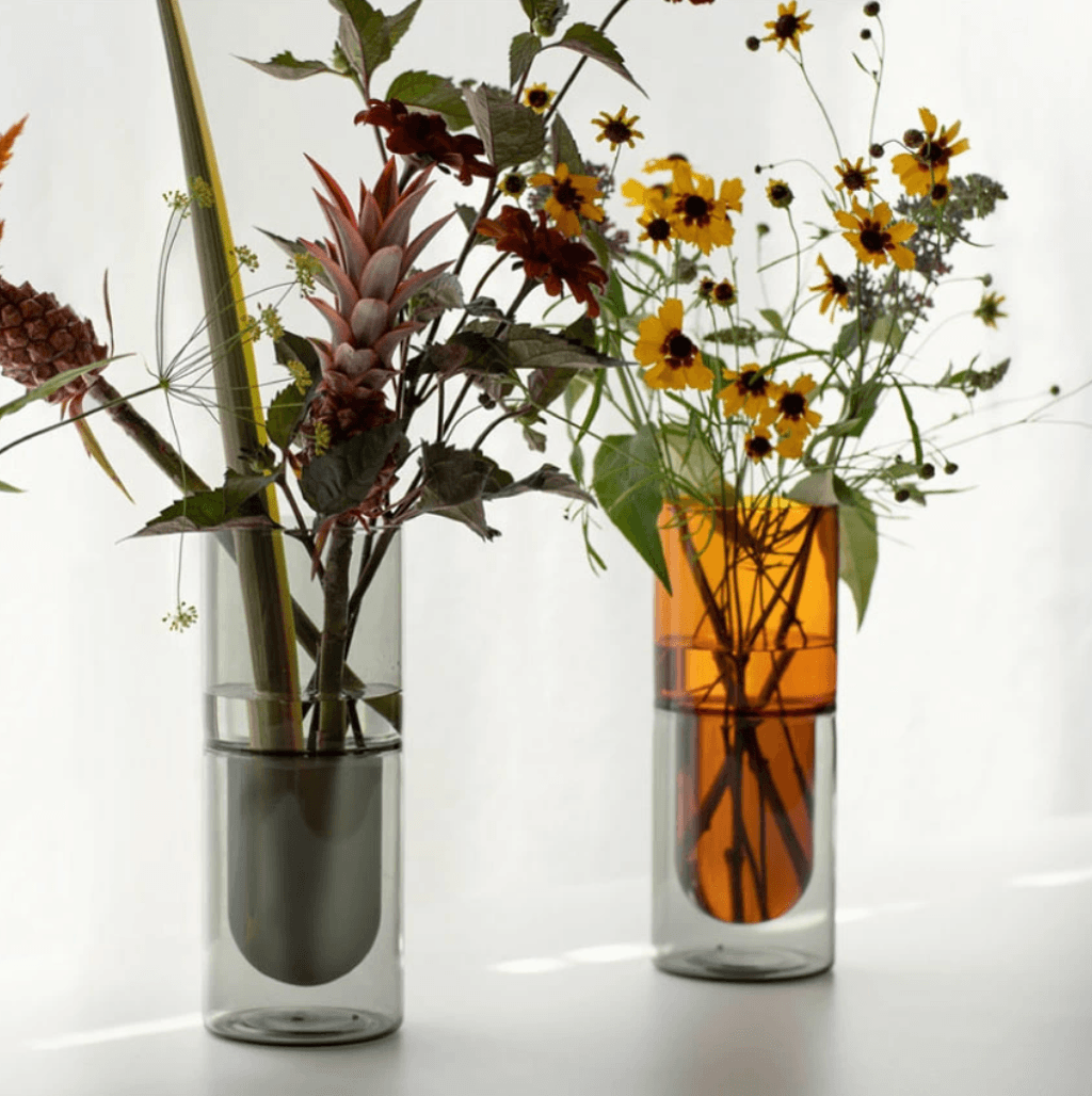 amabroフラワーベース 筒型 円柱