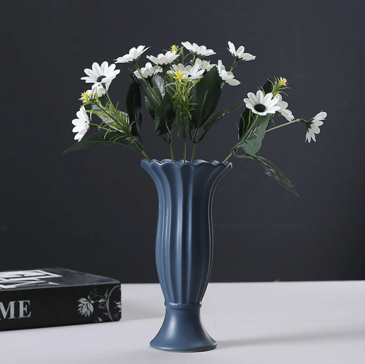 一輪挿し 卓上 北欧風 フリル